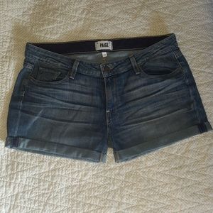 Paige jean shorts